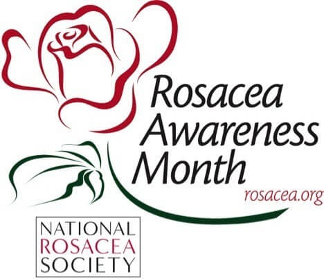 Rosacea Awareness Month logo