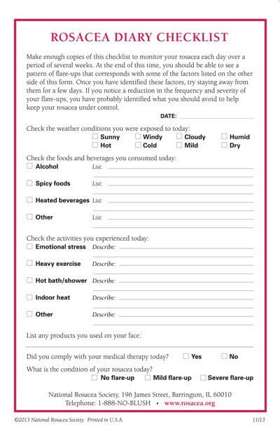Triggers Checklist Tear-Sheet - back