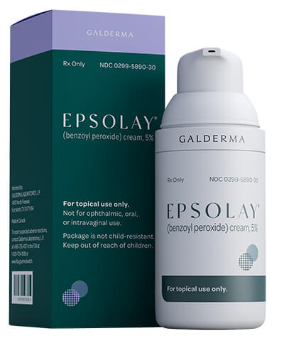 EPSOLAY® (Benzoyl Peroxide) Cream, 5%