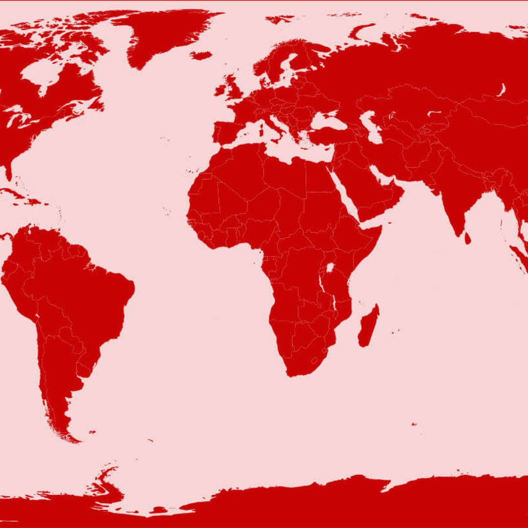world map